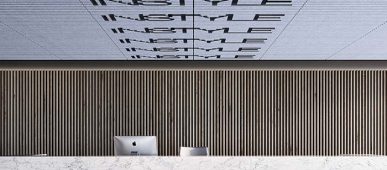 Ecoustic_Classic_Custom_Instyle_Logo_Cool_Reception_acoustic_ceiling_tile_tiles