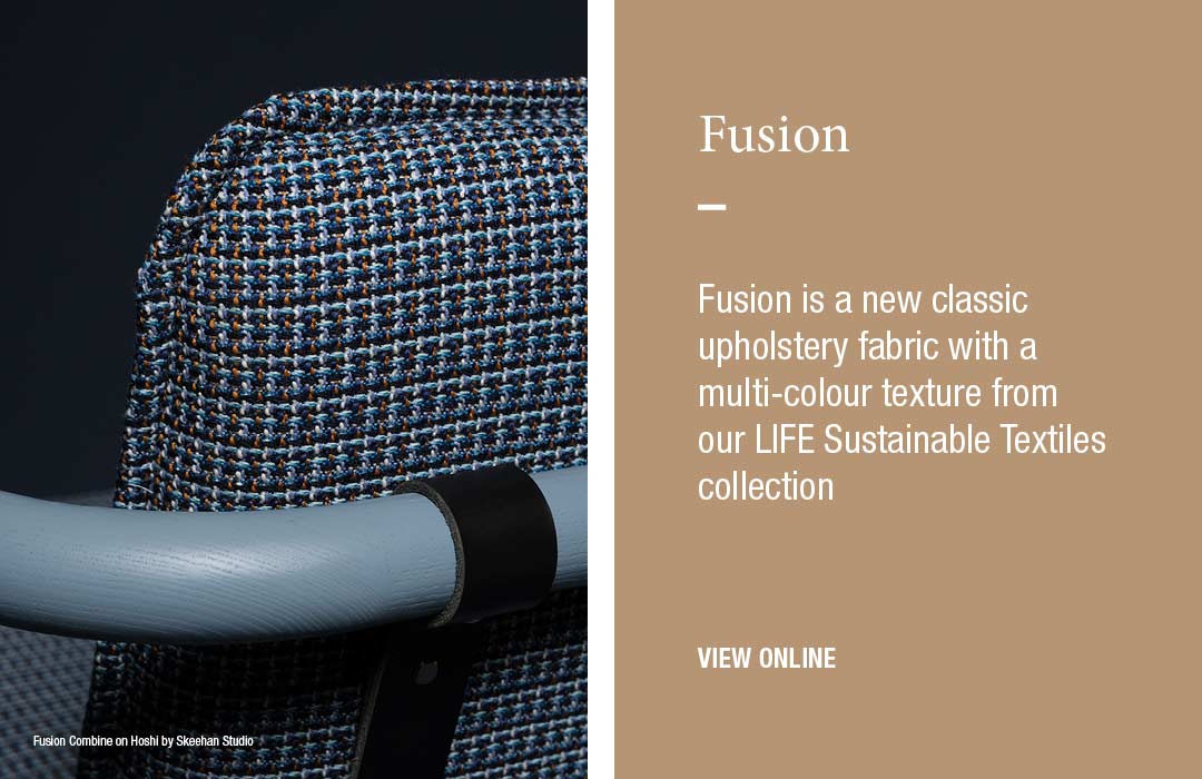 Fusion: Fusion is a new classic upholstery fabric with a multi-colour texture from our LIFE Sustainable Textiles collection 